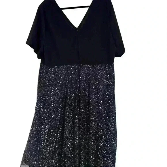 SHEIN Black Sparkly  Dress - Picture 2 of 6